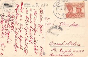 B2780 czech Republic Praga Chram sv Vita PPC front/back scan