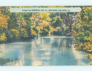 Linen NATURE Lock Haven by Bellefonte & Williamsport & State College PA AD4200