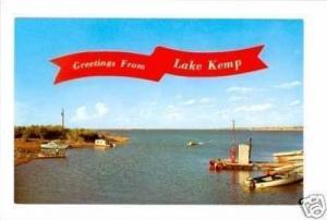 LP34 Lake Kemp Waggoner Estate Texas Postcard