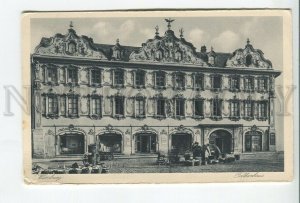 460278 GERMANY Wurzburg Bank in the falcon house Vintage postcard