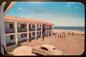 Vintage Postcard 1951 Beacon-by-the-Beach Motel, Daytona Beach, Florida (FL)