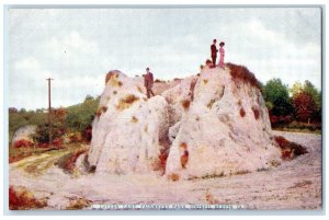 1910 Lovers Lane Fairmount Park Council Bluffs Iowa IA Vintage Unposted Postcard