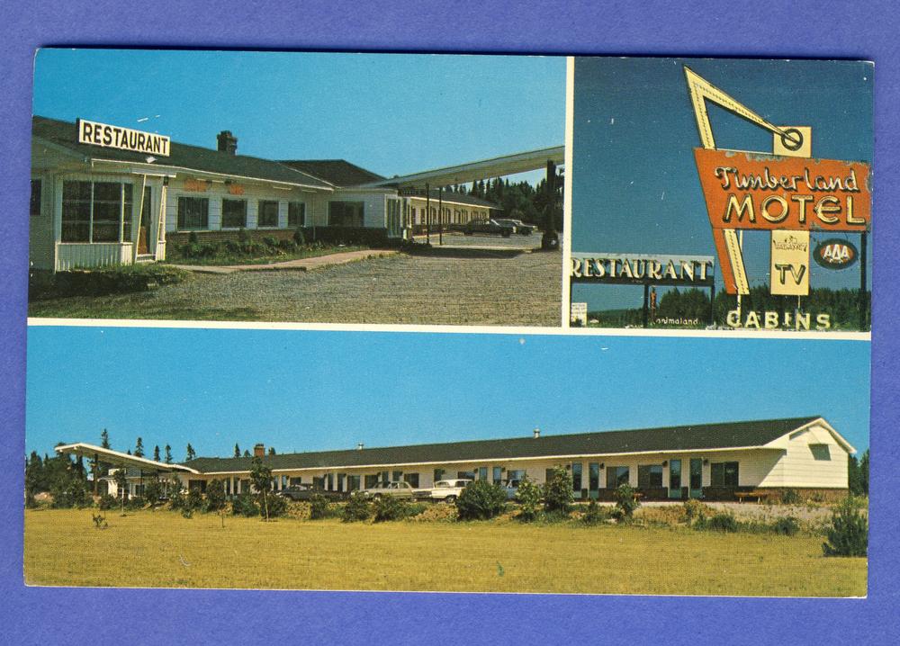 Sussex, New Brunswick, Canada Postcard, Timberland Motel / HipPostcard