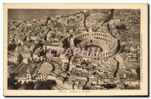 Postcard Ancient Arles Arenes el Theater