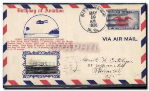 Letter US 1st Flight Kitty Hawk N Carolina 19 May 1938