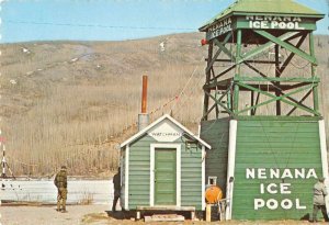 Nenana Alaska Ice Pool Watch Tower Vintage Postcard AA52468