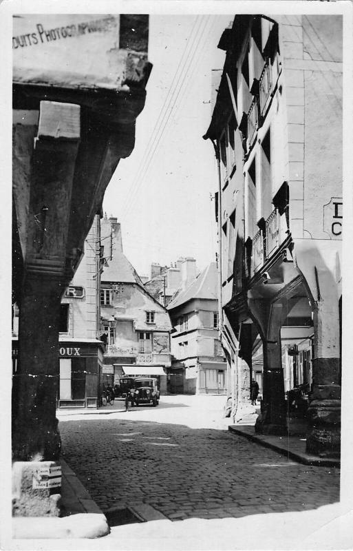 BR102966 dinan france real photo la pittoresque rue de l apport