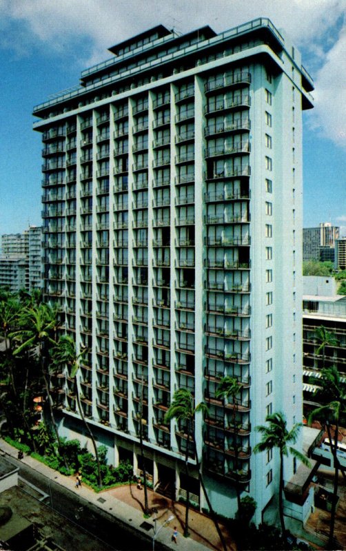 Hawaii Waikiki Beach The Waikiki Tower Of The Reef Hotel