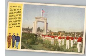 Postcard-Peace Arch..Blaine,Washington/Canada