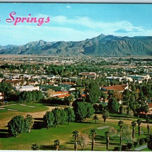 c1950s Palm Springs CA Aerial Inn Desert Resort O'Donnell Union Pacific Ry A232