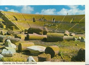 Israel Postcard - Caesarea - The Roman Amphitheatre - Ref 11091A 