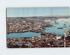 Postcard Vue Panoramique du Port, Istanbul, Turkey