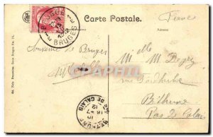 Old Postcard Bruges Beffrel
