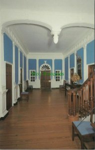 America Postcard - Entrance Hall, Gunston Hall, Virginia RS25832