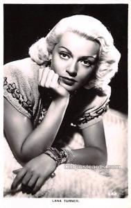 Lana Turner Movie Star Actor Actress Film Star Unused 