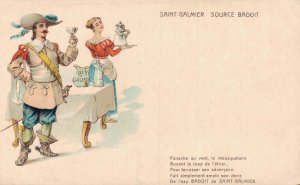 Saint Galmier Source Badoit French Advertisement Postcard 06.11