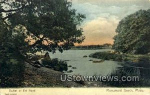 Eel Pond - Monument Beach, Massachusetts MA  