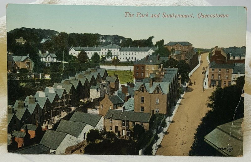 Park Sandymount Queenstown Ireland Vintage Postcard