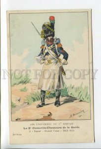 432646 French Propaganda uniforms of first empire Vintage postcard