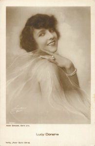 Postcard cinema film star beauty actress Lucy Doraine