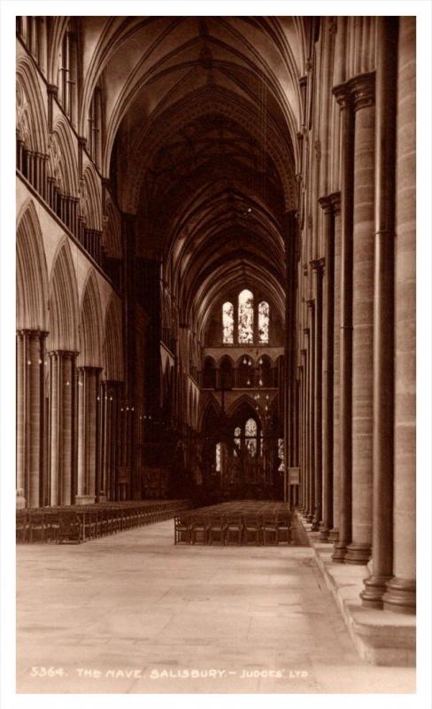 Salisbury Cathedral , Nave   RPC Judges LTD  no. 5364