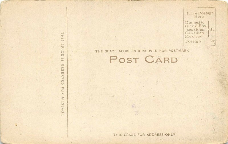 Mellen Wisconsin c1910 Postcard Scene on Bad River