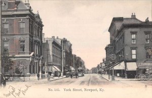 Newport Kentucky York Street Vintage Postcard AA56704