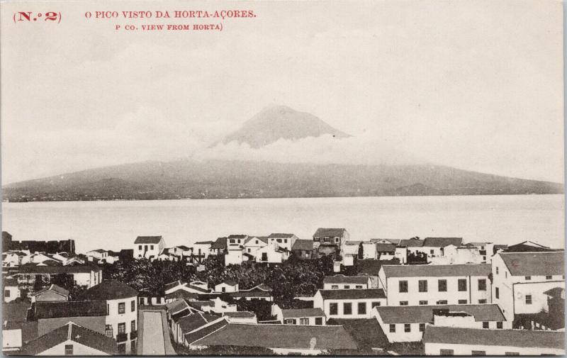 Vista Da Horta Acores Azores Portugal No. 2 Unused Postcard E41