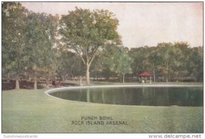 Illinois Rock Island Punch Bowl Rock Island Arsenal 1909