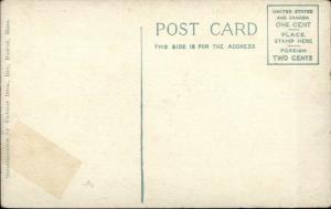 Revere Beach Crescent Beach RR Train Station Depot c1910 Postcard