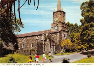 uk44809 tollymore forest park clock tower down northern ireland uk