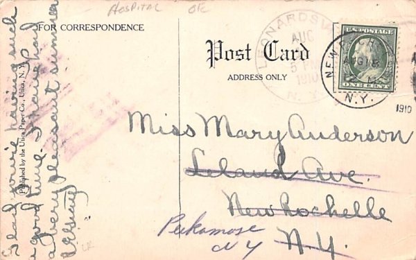 ny-utica State Hospital 1910