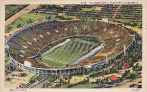 California Pasadena The Rose Bowl 1938