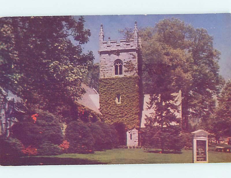 Unused Pre-1980 CHURCH SCENE Washington DC hs6700