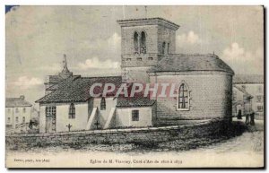 Postcard Ancient Church of M Vianney Cure of Ars