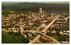 Postcard AERIAL VIEW SCENE Greenville South Carolina SC AR4828