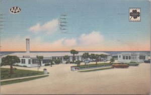 Postcard Blue Ocean Motel and Restaurant St Augustine FL