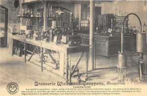 BRASSERIE WIELEMANS CEUPPENS BREW BEER BELGIUM ADVERTISING POSTCARD c. 1920 18