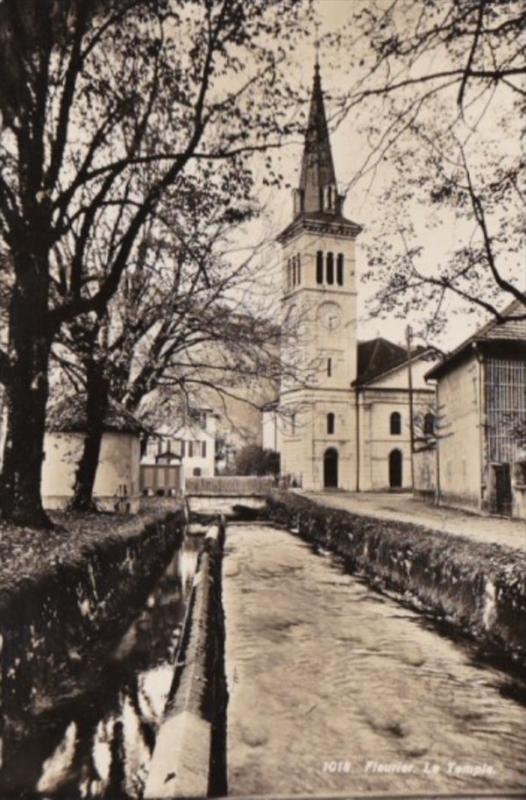 Switzerland Fleurier Le Temple 1949 Photo