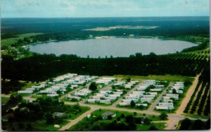Vtg Avon Park Florida FL Avon Mobile Home Trailer Park 1970s Postcard
