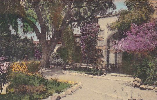 Front Mission Gardens Old Chapel Arches Old Mission San Juan Capistrano Calif...