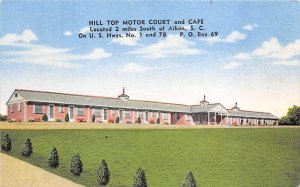 Hilltop motor court and Cafe Aiken, South Carolina