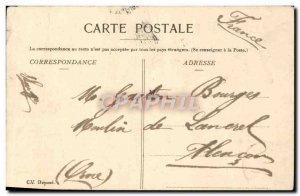 Old Postcard Brussels Good Luck Clover