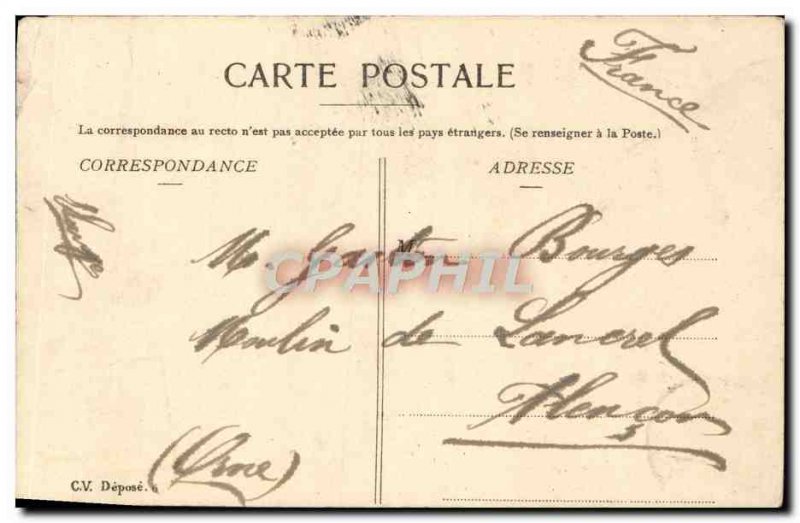 Old Postcard Brussels Good Luck Clover