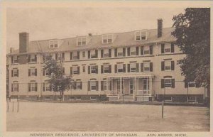 Michigan Ann Arbor Newberry Residence University Of Michigan Albertype