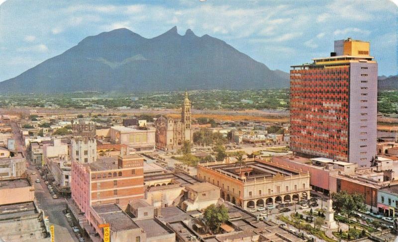 MONTERREY NUEVO LEON MEXICO~VISTA PARCIAL-PARTIAL VIEW POSTCARD 1950s