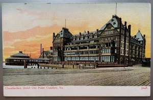 Vintage Postcard 1901-1907 Chamberlain Hotel, Old Point Comfort, Virginia (VA)