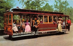 Knott's Berry Farm Ghost Town California 1958 Postcard Cable Cars