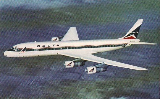 Delta Airlines Douglas DC-8 Fanjet