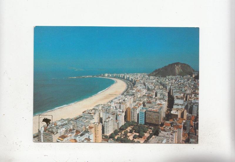 BF28227 brasil rio de janeiro vista aerea de praia de copacaba  front/back image